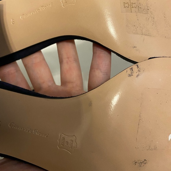 Gianvito Rossi Suede Heels - Picture 4 of 6